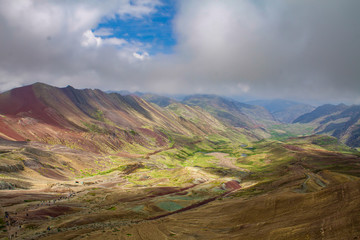 view of the mountains