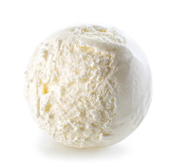 scoop of vanilla ice cream