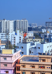 Fototapeta premium Hyderabad, INDIA - January 11 : Hyderabad is the fourth most populous city and sixth most populous urban agglomeration in India, on January 11 2018, Hyderabad, India