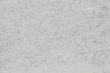Ice crystals texture background