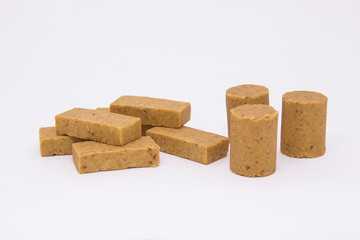 Pacoquinha. Brazilian traditional peanut candy