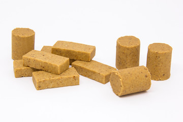 Pacoquinha. Brazilian traditional peanut candy