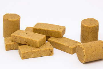 Pacoquinha. Brazilian traditional peanut candy