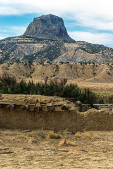 Cabezon Mountain New Mexico USA from the Town of Cabezon 