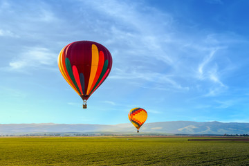 Fototapeta premium hot air balloon
