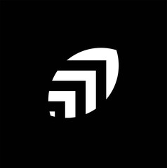 Leaf logo, Abstract leaf logo design vector illustration, leaf logo design template vector image