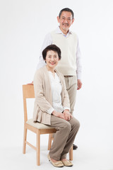 シニア夫婦ポートレート