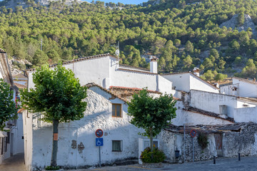 Grazalema. Typical white village of Spain in the province of Cadiz in Andalusia, Spain