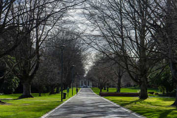 Queens Park in Invercargill, South Island, New Zealand