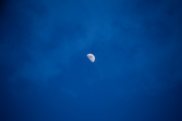 moon and clouds