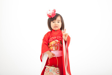 着物姿の女の子