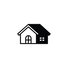 House icon vector isolated on white