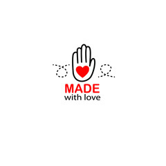 Made with love icon 