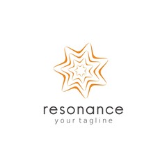 Stock Vector Sun Light Circle Bright Design Logo Product