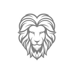 Lion logo design vector, Lion logo template, illustration