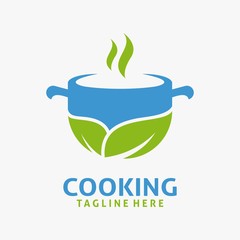 Vegetable cooking logo design