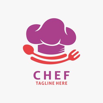 Chef hat logo design