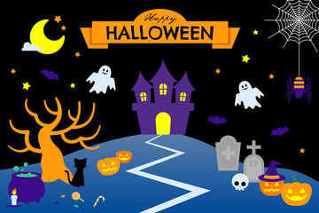 かわいいハロウィンイラスト