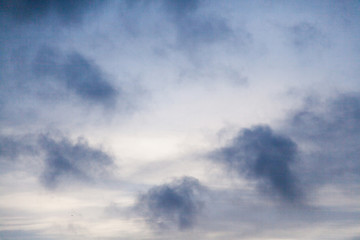 Contrast cloudy sky texture background