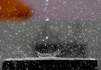 Droplet on surface
