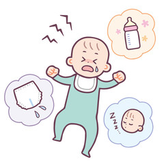 泣く赤ちゃん