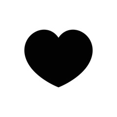 Heart vector icon, Symbol of Love and Valentine's Day. Social love heart icon. Heart icon - Perfect Love symbol. Vector EPS