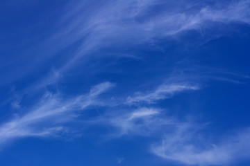 background blue sky and beautiful clouds