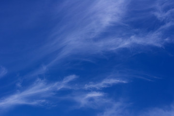 background blue sky and beautiful clouds