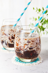 クラッシュコーヒーゼリー