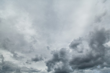 Stormy cloudy sky texture background