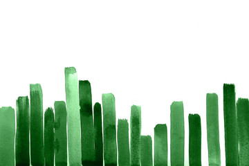 background image on canvas with strokes of oil paint	
