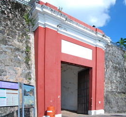 Stadttor von San Juan, Puerto Rico
