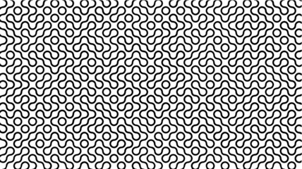 Pattern design illustration textile design backdrop vector black and white pattern tile design 
