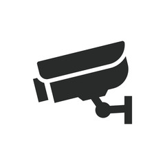 cctv, surveillance camera icon vector 
design illustration