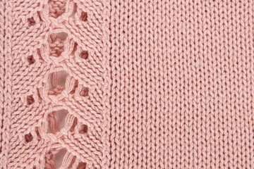 light pink soft textile texture winter background
