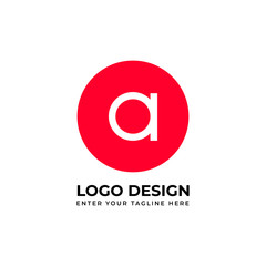 Obraz premium Letter A modern logo design. For business logo, organizations, communities and other logo