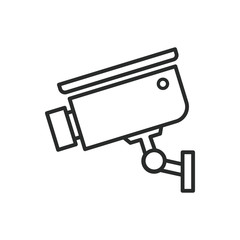 cctv, surveillance camera icon vector 
design illustration