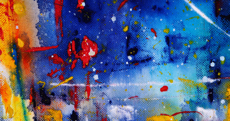 Abstract watercolor painting background with texture.