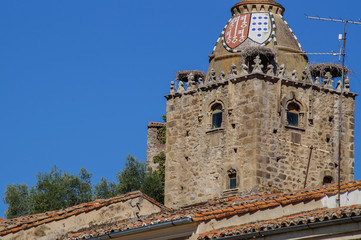 the tower of the castle