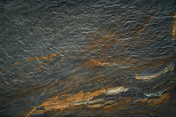 Golden gray ore mineral Texture background