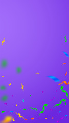 Fototapeta na wymiar Streamers and confetti. Colorful streamers tinsel 