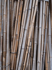 並べられた竹