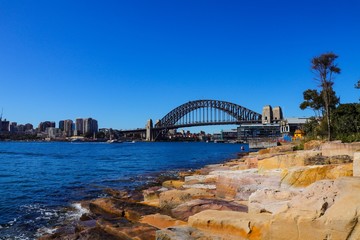 Naklejka premium Beautiful architecture in Sydney CBD NSW Australia