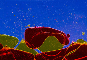 Space or planets universe cosmic abstract background. Abstract molecule atom sctructure. Water...