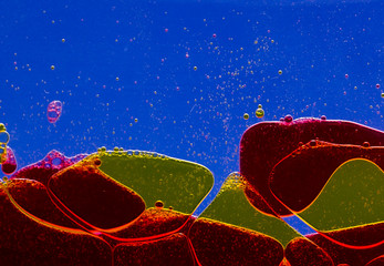 Space or planets universe cosmic abstract background. Abstract molecule atom sctructure. Water...