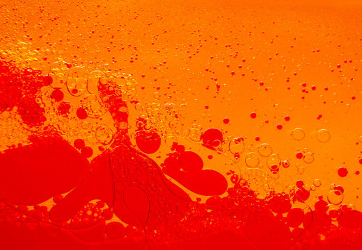 Space or planets universe cosmic abstract background. Abstract molecule atom sctructure. Water bubbles. Macro shot of air or molecule. Biology, phycics or chymistry abstract background