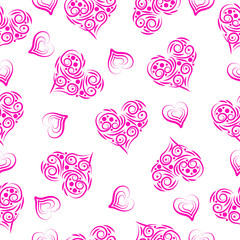 seamless pattern with roses