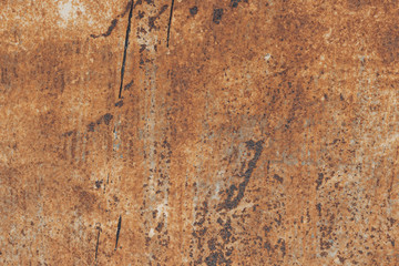 Rusted and corroded on metal background.