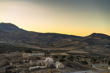 
Evening in Zriba Olia and Djebel Zaghouan - Tunisia