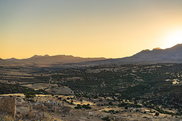 
Evening in Zriba Olia and Djebel Zaghouan - Tunisia